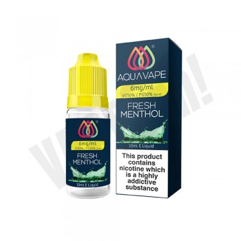 AQUA VAPE 50/50 - Fresh Menthol -  10ml